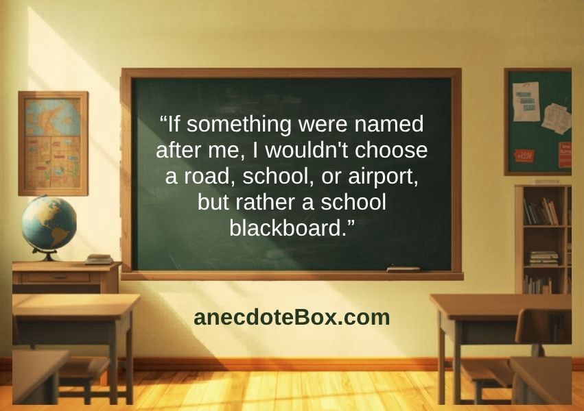 AnecdoteBox Today: If you could have something named after you, what would it be?